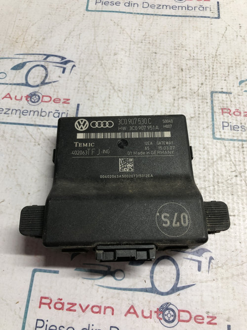 Modul Gateway Volkswagen Passat B6 2007, 3C0907530C
