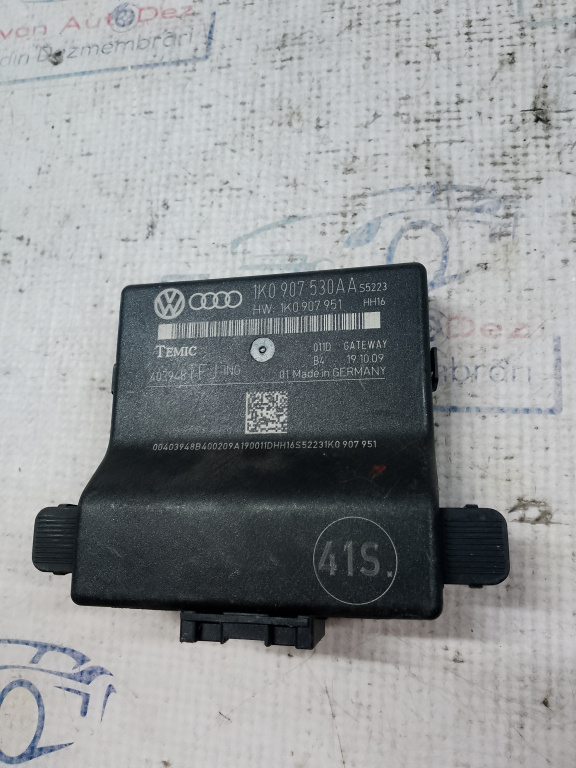 Modul Gateway Volkswagen Passat B7 2009, 1K0907530AA