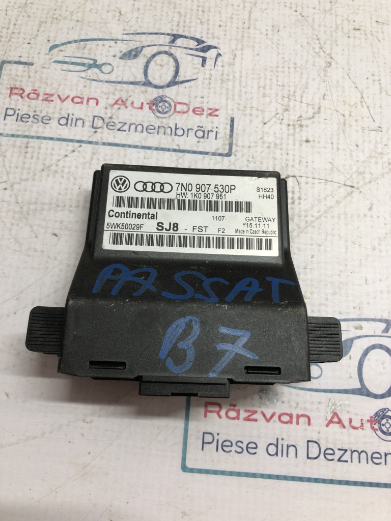 Modul Gateway Volkswagen Passat B7 2011, 7N0907530P