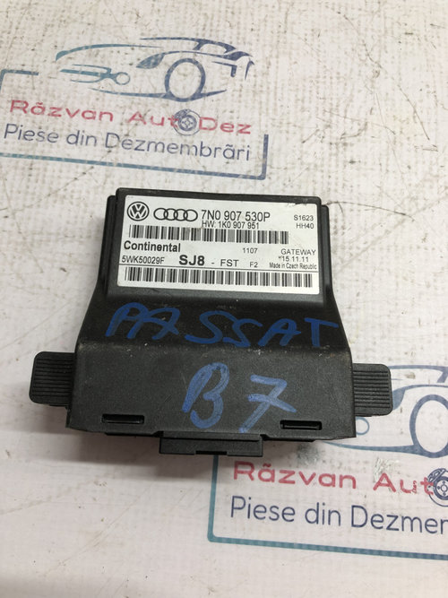 Modul Gateway Volkswagen Passat B7 2011, 7N0907530P