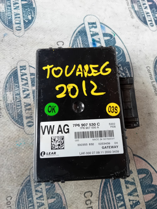 Modul Gateway Volkswagen Touareg 2012, 7P6907530C
