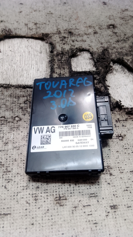 Modul Gateway Volkswagen Touareg 3.0 Motorina 2012, 7P6907530C