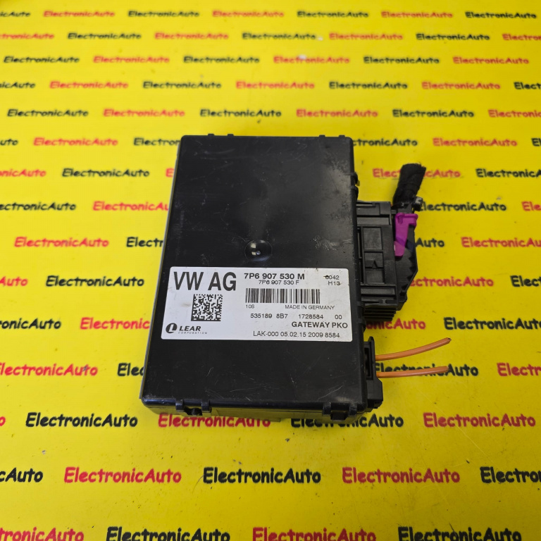 Modul Gateway Volkswagen Touareg, 7P6907530M, 7P6907530F,
