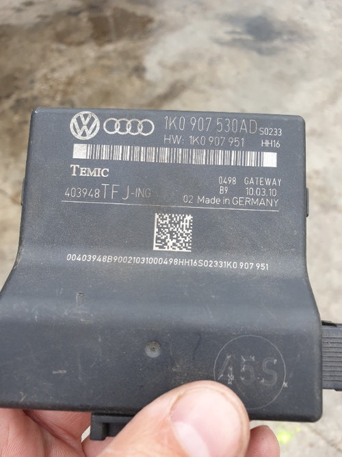 Modul Gateway VW Golf 6 cod:1K0907530AD