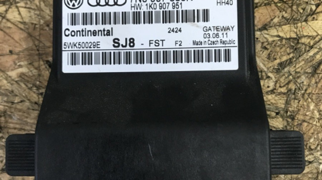 Modul Gateway VW Passat B7 2.0TDI B7 Automat DSG combi 2012 (7N0907530K)