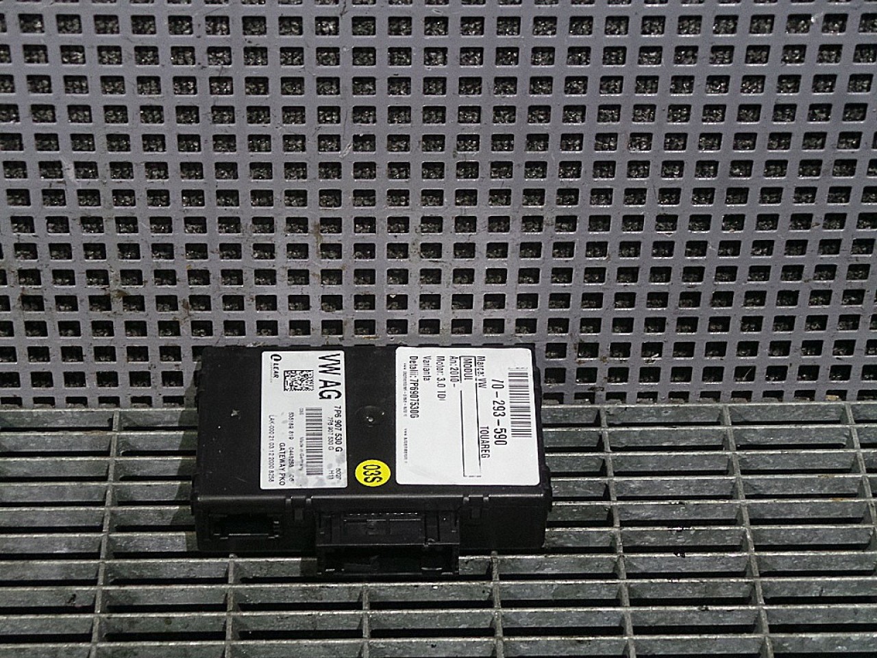 MODUL GATEWAY VW TOUAREG TOUAREG 3.0 TDI - (2010 2018)