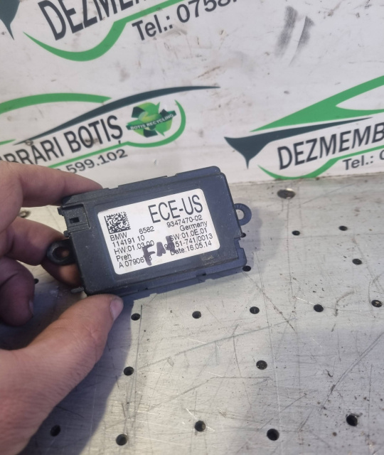 Modul GPS 9347470-02 BMW Seria 5 F10 [2009 - 2013] Sedan 520 d MT (184 hp)