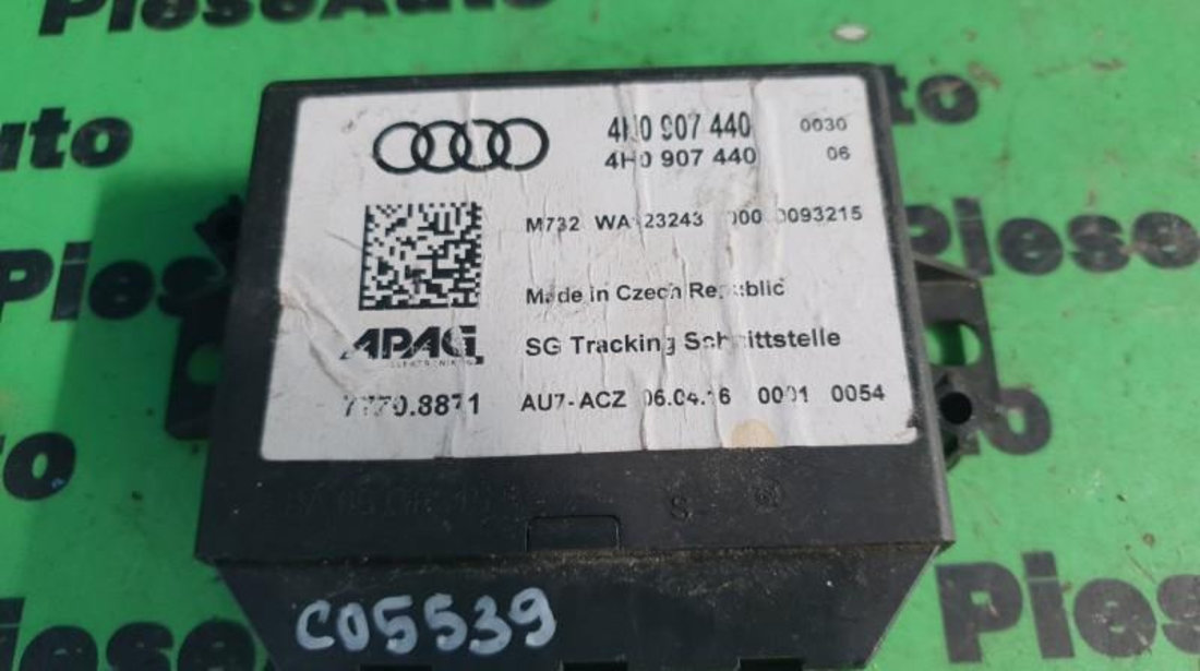 Modul gps Audi A6 (2010->) [4G2, C7] 4h0907440