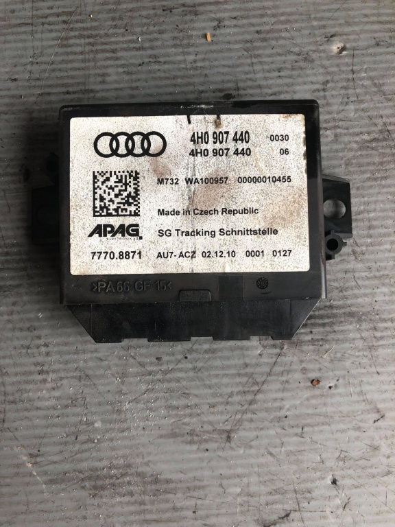 Modul gps si localizare audi a7 4g 3.0 tdi 4h0907440