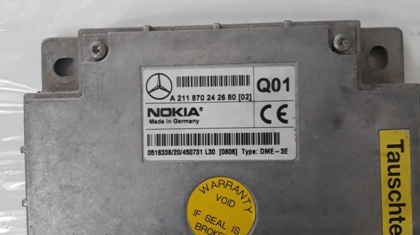 Modul hands free nokia pentru mercedes cod A211870242680