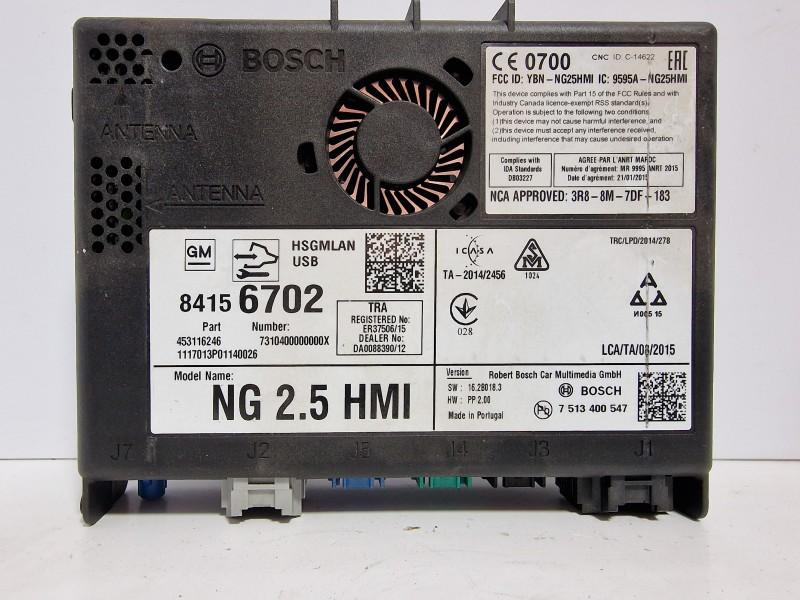Modul HMI control navigatie Opel Astra K 2015-2019 84156702