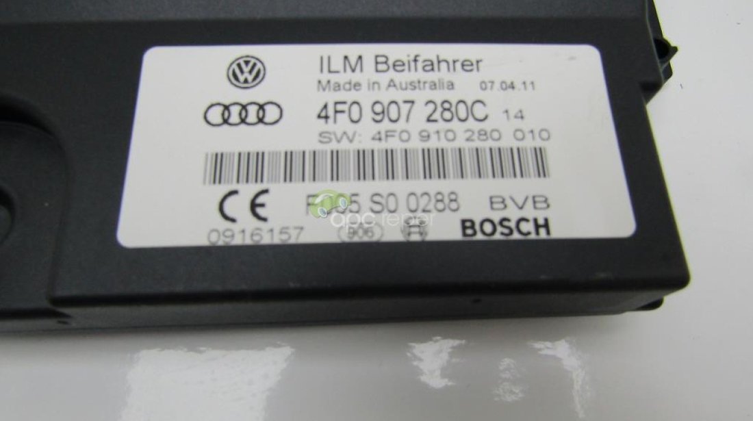 Modul ILM Audi A6 4F Facelift 2010 - 2,0Tdi cod 4F0907280C