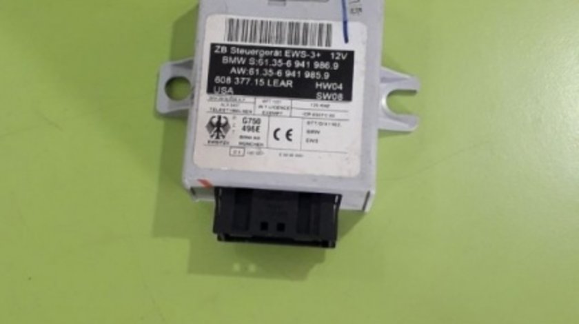 Modul Imobilizare BMW X5 E53 (1999-2006) 3.0 d 69419869 60837715 61.35-6 941 986.9 / 6135-69
