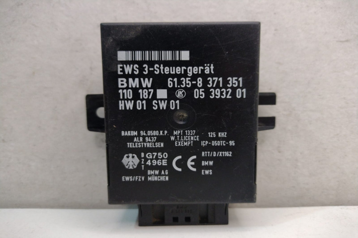 Modul Imobilizator 61358371351 BMW Seria 7 E38 [facelift] [1998 - 2001]