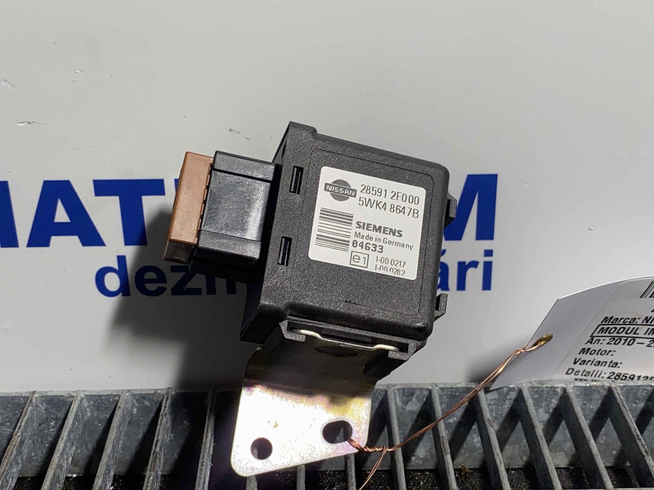 MODUL IMOBILIZATOR NISSAN NAVARA - - (2010 2013)