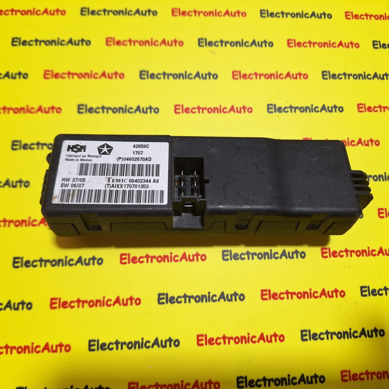 Modul incalzire scaun dodge charger, 04602670AD,