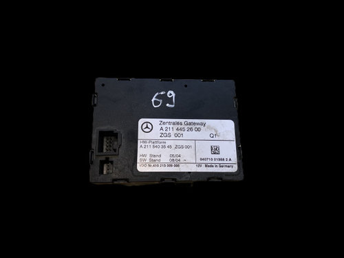 Modul inchidere A2114452600 Mercedes-Benz E-Class W211/S211 [2002 - 2006] Sedan 4-usi 320 CDI 5G-Tro...
