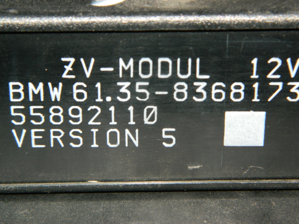 Modul inchidere centralizata BMW Seria 3 E36 cod: 6135 8368173 model 1995
