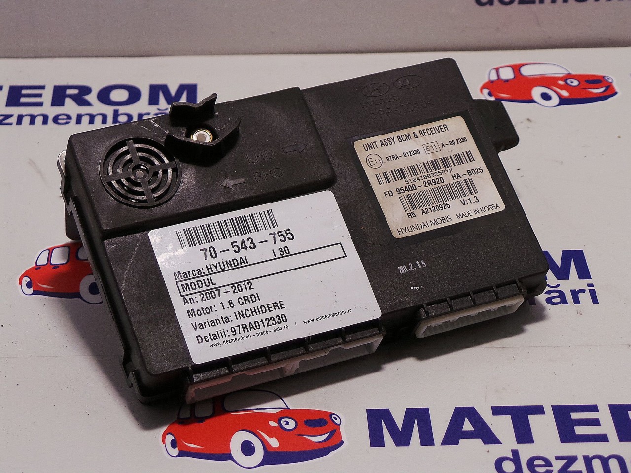 MODUL INCHIDERE CENTRALIZATA HYUNDAI I 30 1.6 CRDI - (2007 2012)