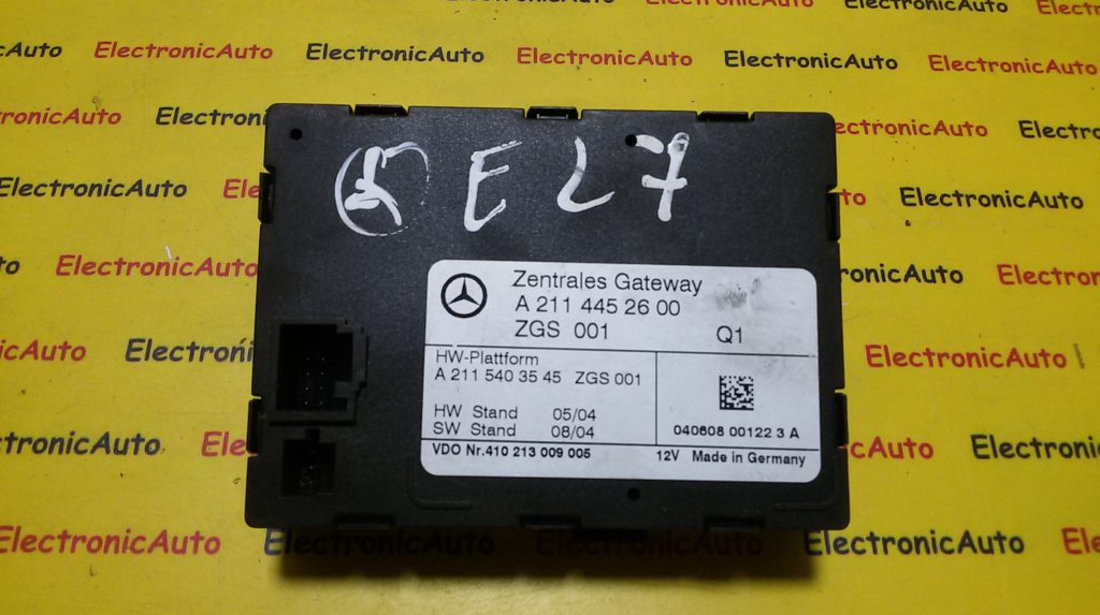 Modul Inchidere centralizata Mercedes Clasa E W211 A2114452600