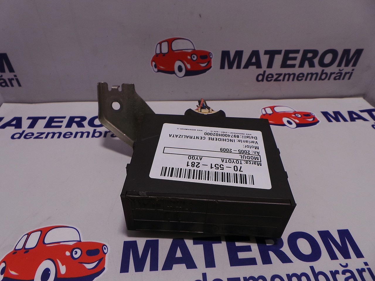 MODUL INCHIDERE CENTRALIZATA TOYOTA AYGO - - (2005 2009)