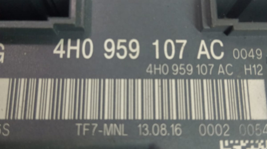 Modul inchidere haion 4h0959107ac Audi A8 D4/4H [facelift] [2013 - 2018] 3.0 tdi CTDB