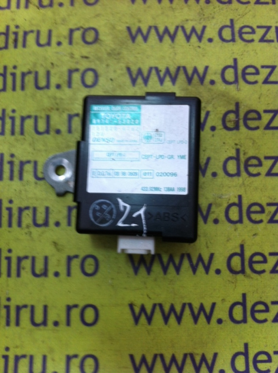 Modul inchidere Lexus IS XE10 [1999 - 2005] Sedan 200 MT (155 hp) (JCE1_ GXE1_) IS200 SE 2.0