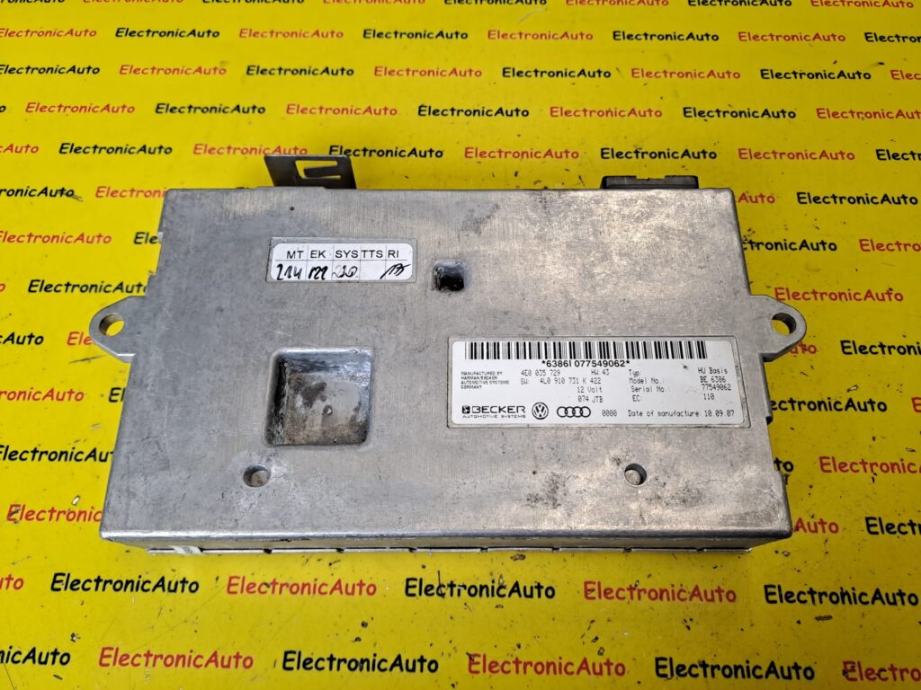 Modul interfata Audi A6 4F C6, 4E0035729, 4F0910731K,