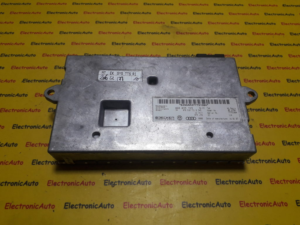 Modul interfata Audi A6 4F C6, 4E0035729, 4F0910731R,