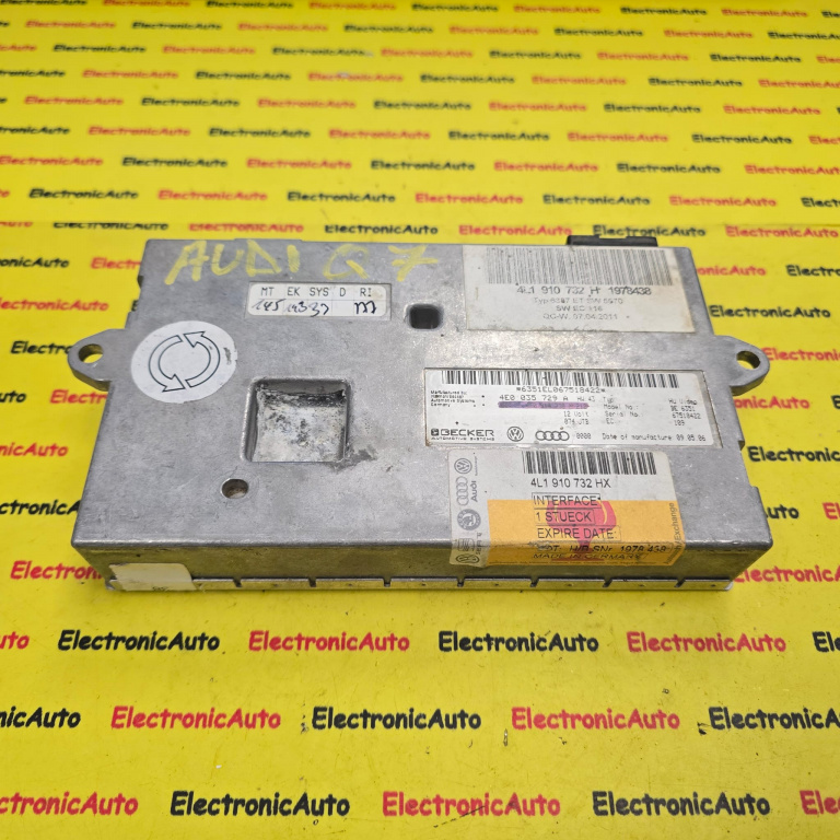 Modul interfata Audi Q7, 4E0035729A, 4L1910732H, 4L1910732HX,