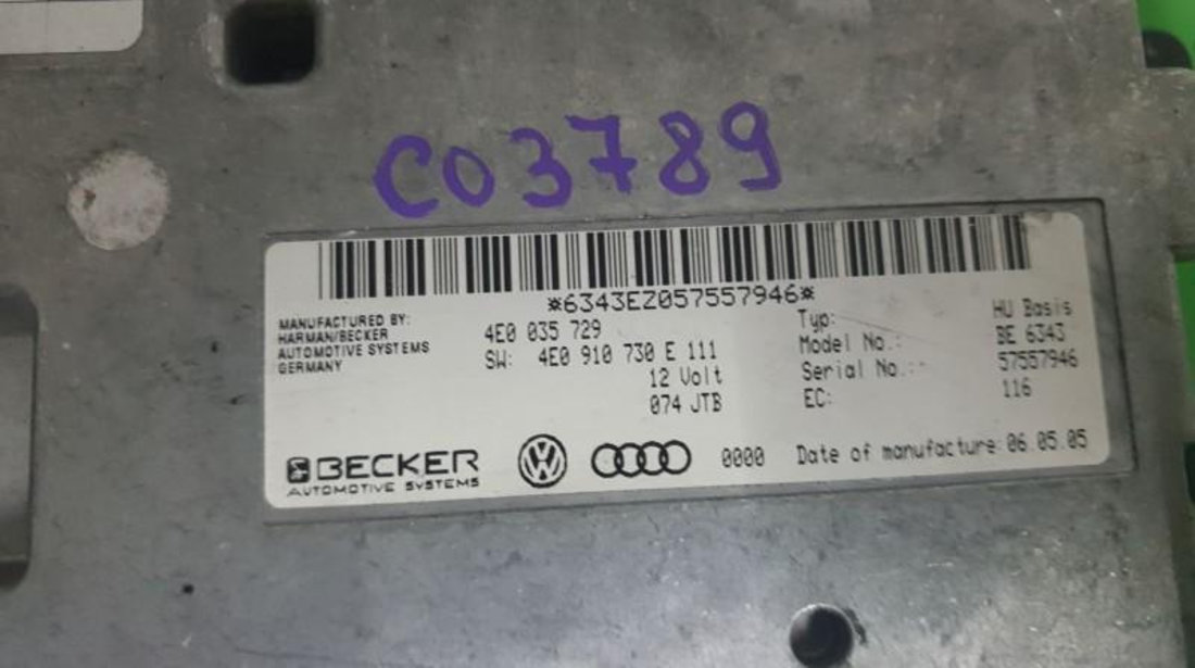 Modul interfata mmi Audi A6 (2004-2011) [4F2, C6] 4e0035729