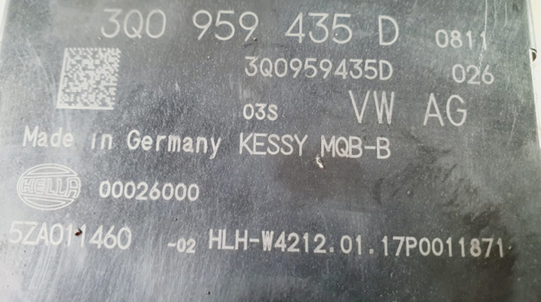 Modul keyless 3q0959435d 2.0 tdi Volkswagen VW Passat B8 [2014 - 2020]