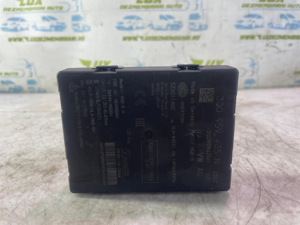 Modul keyless 3Q0959435N Skoda Octavia 3 [facelift] [2017 - 2020] 1.5 tfsi DPCA
