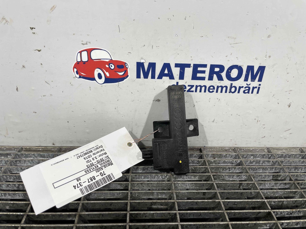 MODUL KEYLESS AUDI A8 3.0 TDI - (2010 2013)
