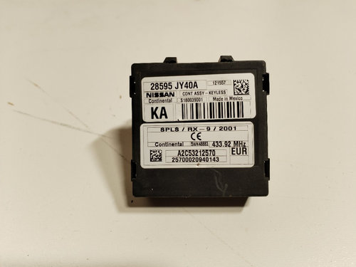 Modul keyless entry Renault Koleos 28595 JY40A