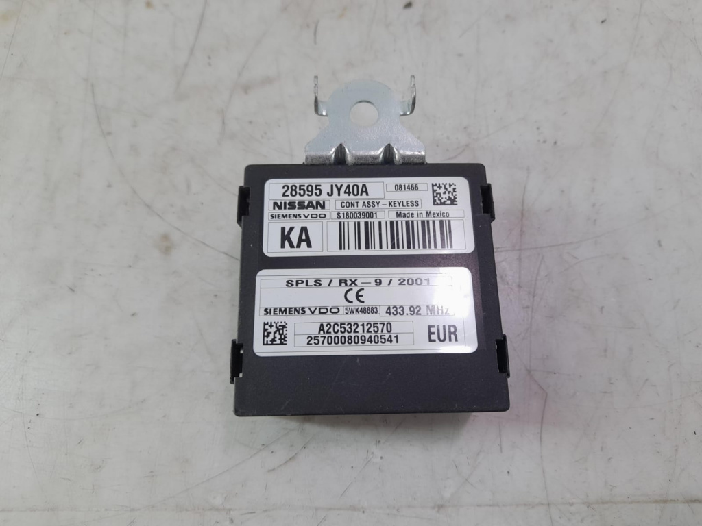 Modul keyless go 28595JY40A Renault Koleos [2008 - 2011] 2.0 dci M9R832