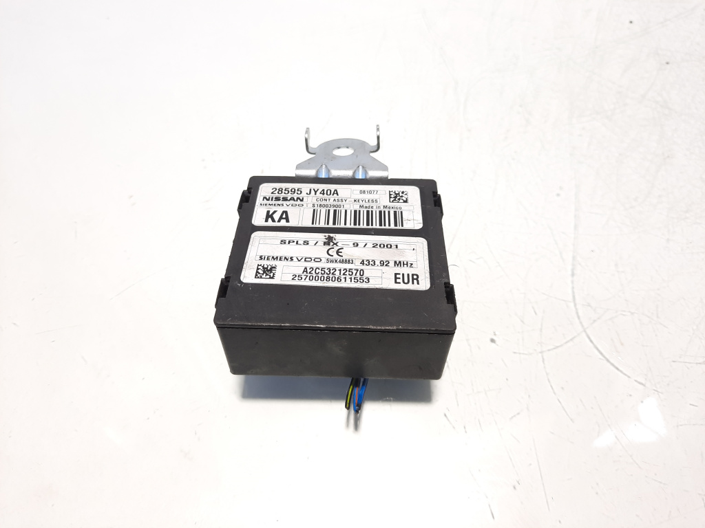 Modul keyless go, cod 28595JY40A, Renault Koleos 1 (id:558933)
