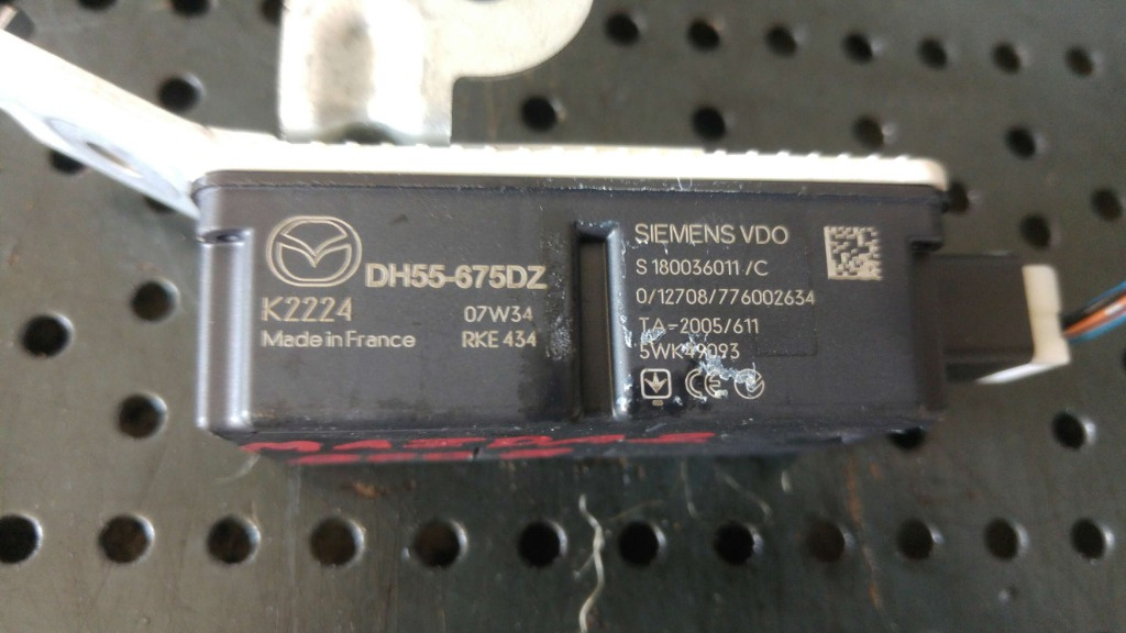 Modul keyless go mazda 2 de dh dh55675dz