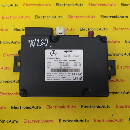 Modul KOM Mercedes E-Class, A2429004801