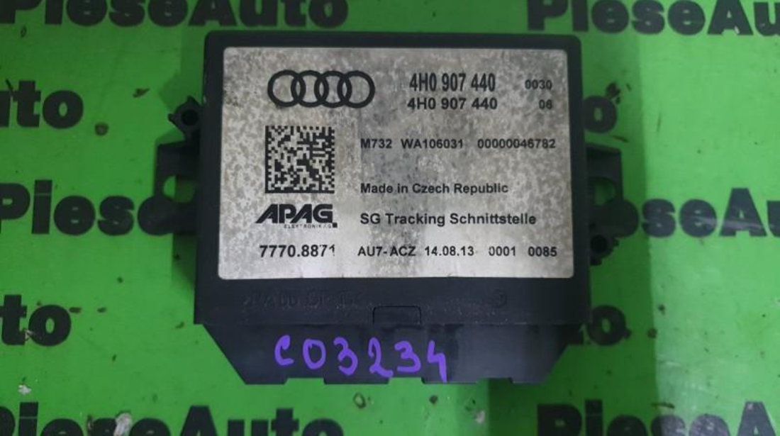 Modul localizare Audi A6 (2010->) [4G2, C7] 4h0907440