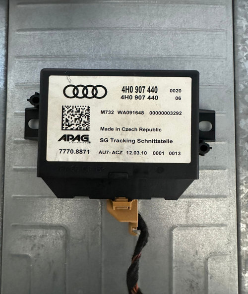 Modul localizare GPS Audi 4H0907440 4H0907440 Audi A8 D4/4H [2010 - 2014] Sedan 4.2 TDI quattro tipt...