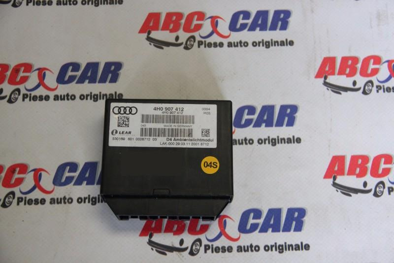 Modul lumina ambientala Audi A8 2009-2017 4H D4 4H0907412
