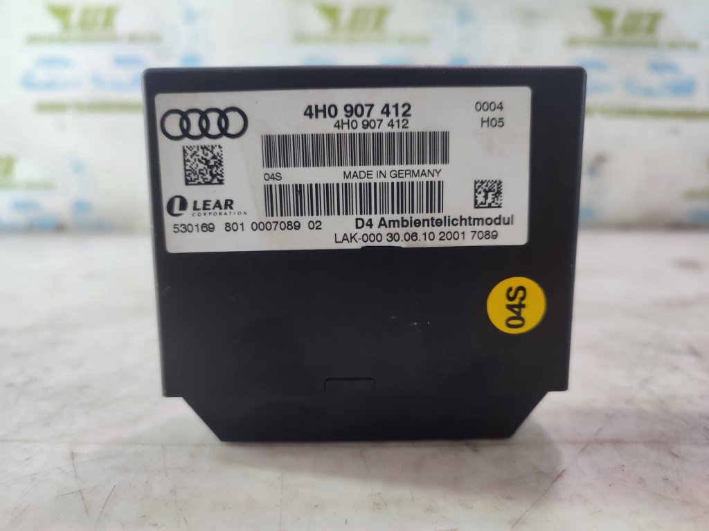 Modul lumini 4H0907412 Audi A8 D4/4H [2010 - 2014] 4.2 tdi CDSB