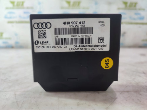 Modul lumini 4H0907412 Audi A8 D4/4H [2010 - 2014] 4.2 tdi CDSB