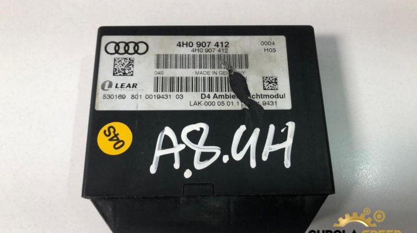 Modul lumini ambientale Audi A6 (2010-2018) [4G2, C7] 4h0907412