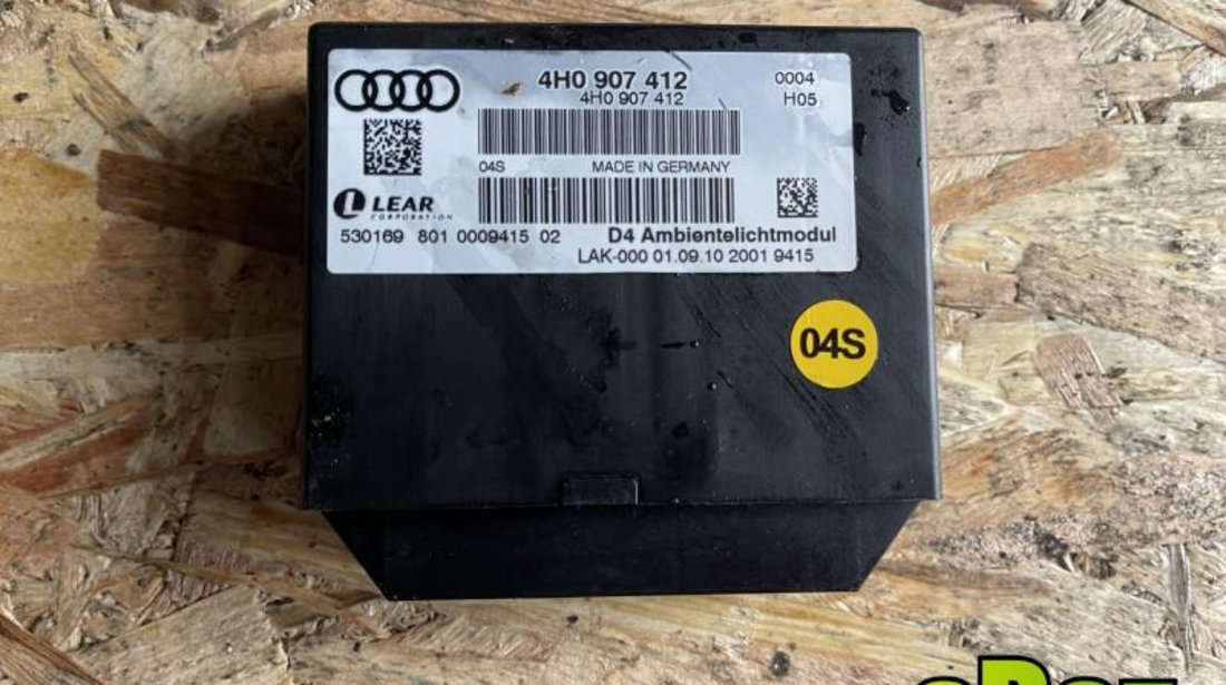 Modul lumini ambientale Audi A6 Allroad (2012-2014) [4GH] 4h0907412