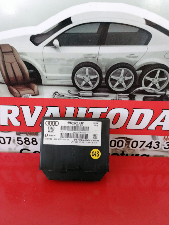 Modul lumini ambientale Audi A8 (2009-2017) [4H] D4 3.0 Motorina 2014, 4H0907412