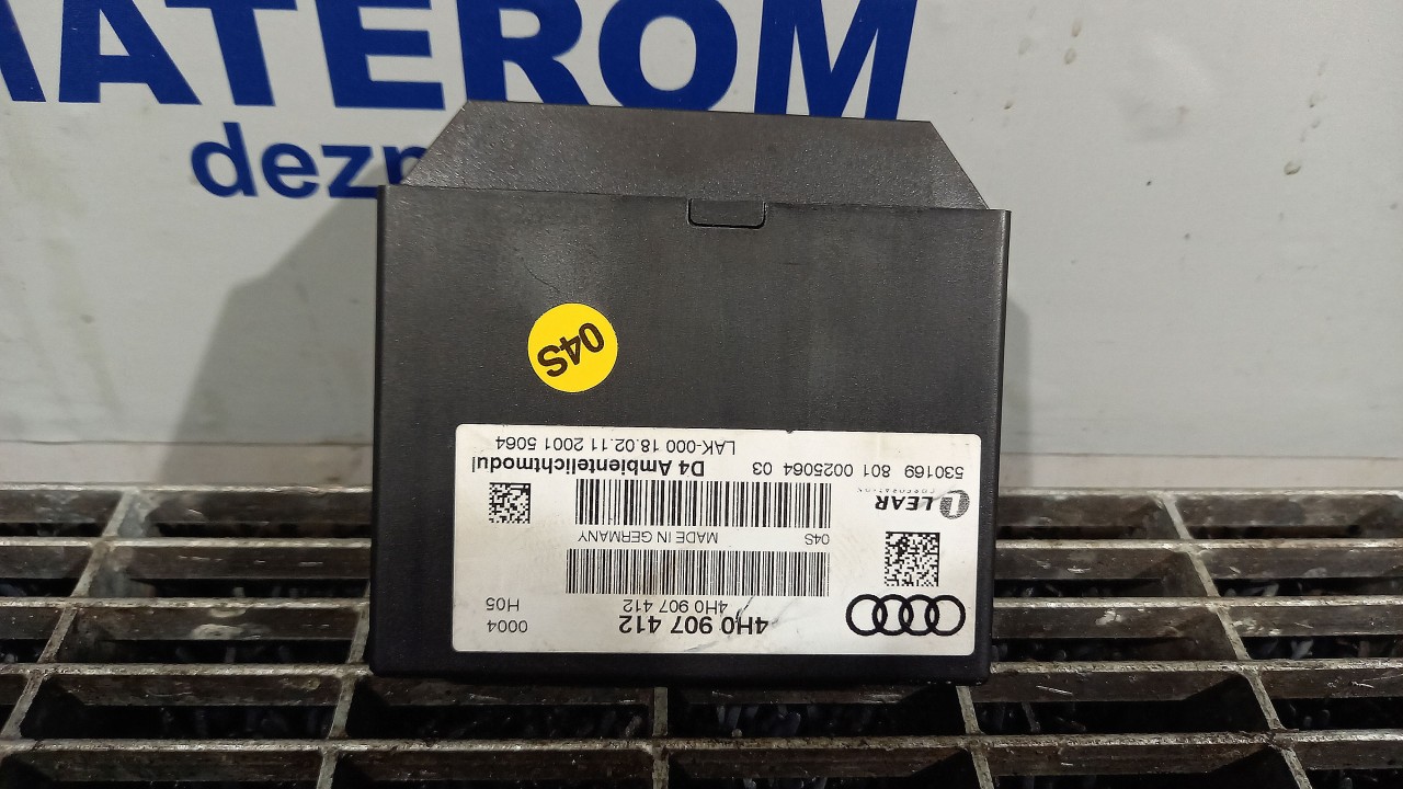 MODUL LUMINI AMBIENTALE AUDI A8 - - (2010 2014)