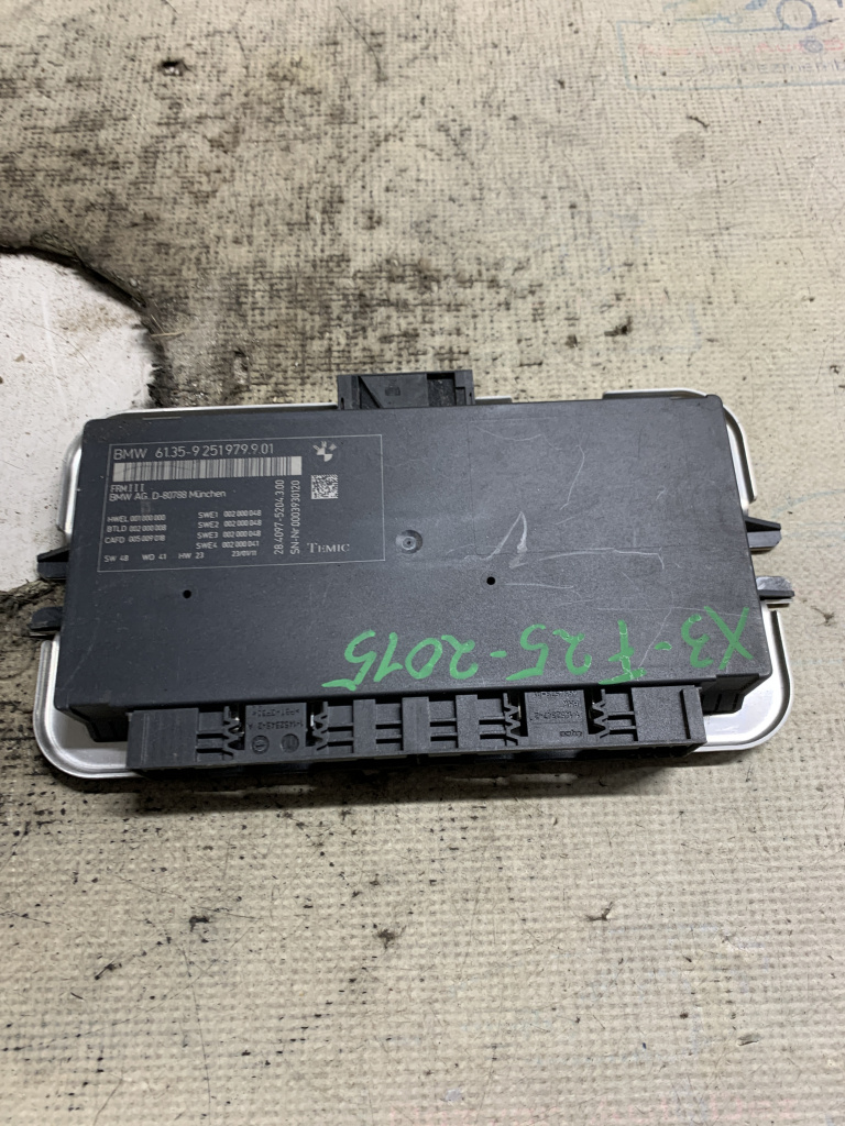 Modul lumini ambientale BMW X3 F25 - Motorina 2015, 9251979901