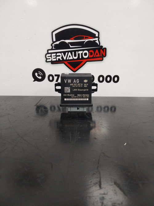 Modul lumini Audi A8 (2009-2017) [4H] D4 3.0 Motorina 2012, 4H0907357B